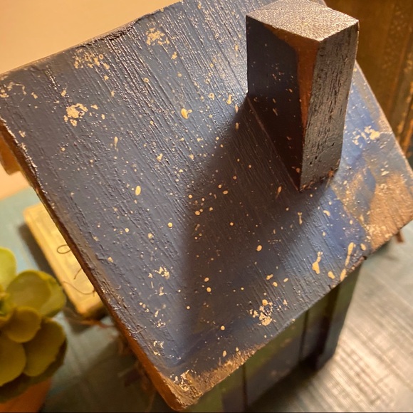 Handpainted birdhouse “Starry Nite” ✨ - Picture 7 of 9